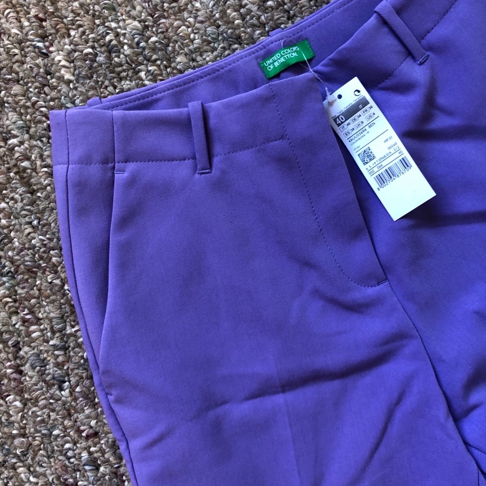 Purple Benetton Pant